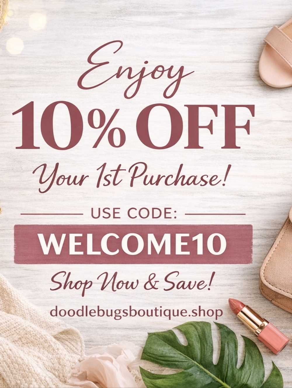 🐧 SHOP MY WEBSITE - DOODLEBUGS BOUTIQUE 🐧